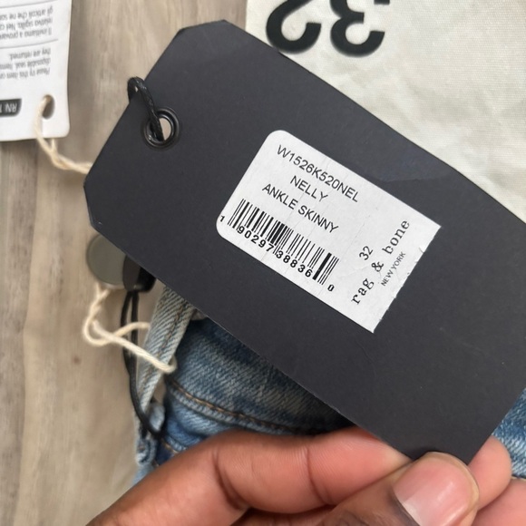NWT Rag & Bone Nelly Ankle Skinny Jeans - Picture 15 of 16